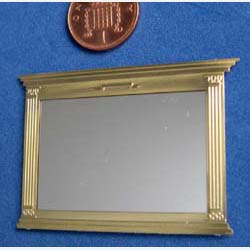 Brass Landscape Mirror